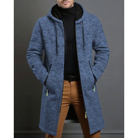 Alan Hooded Longline Coat