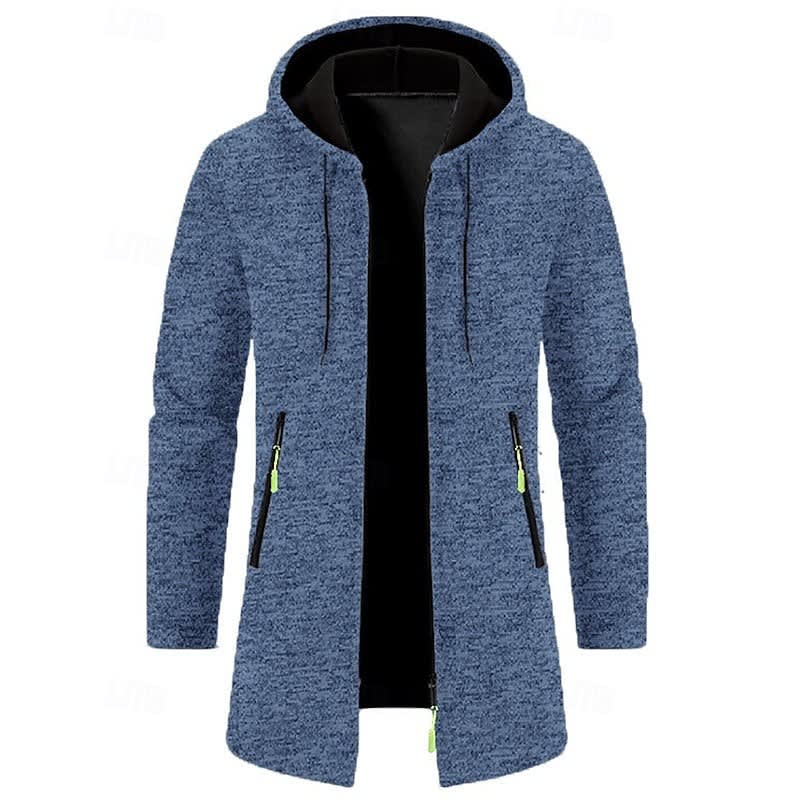 Alan Hooded Longline Coat