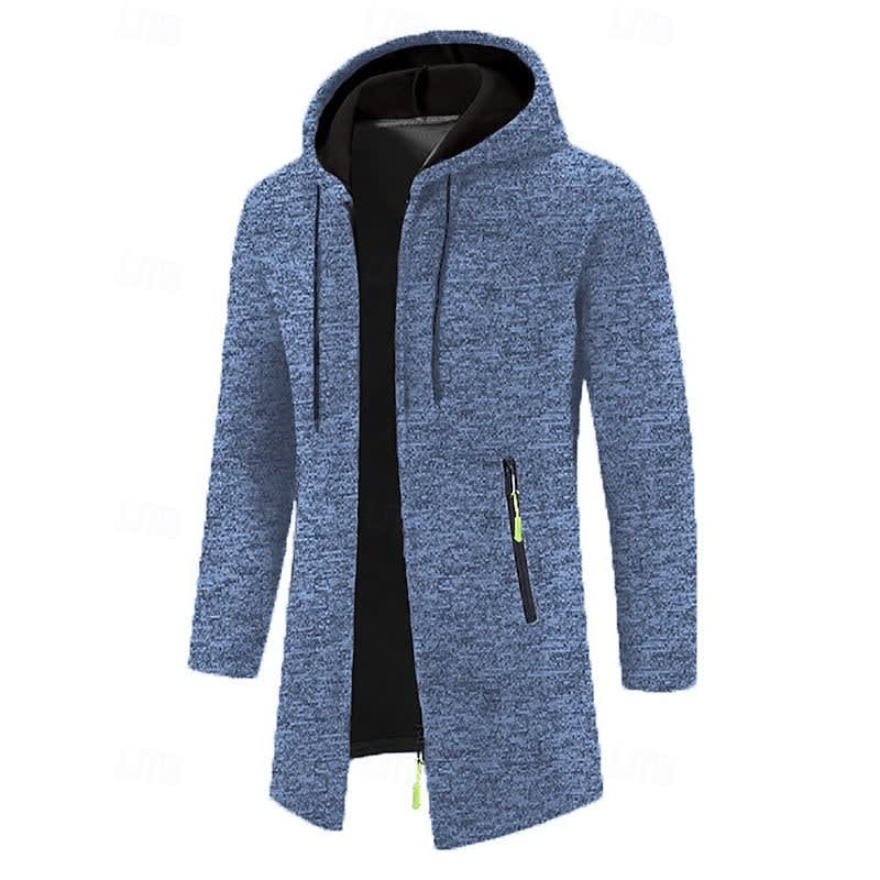Alan Hooded Longline Coat