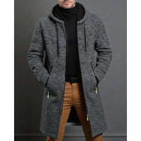 Alan Hooded Longline Coat