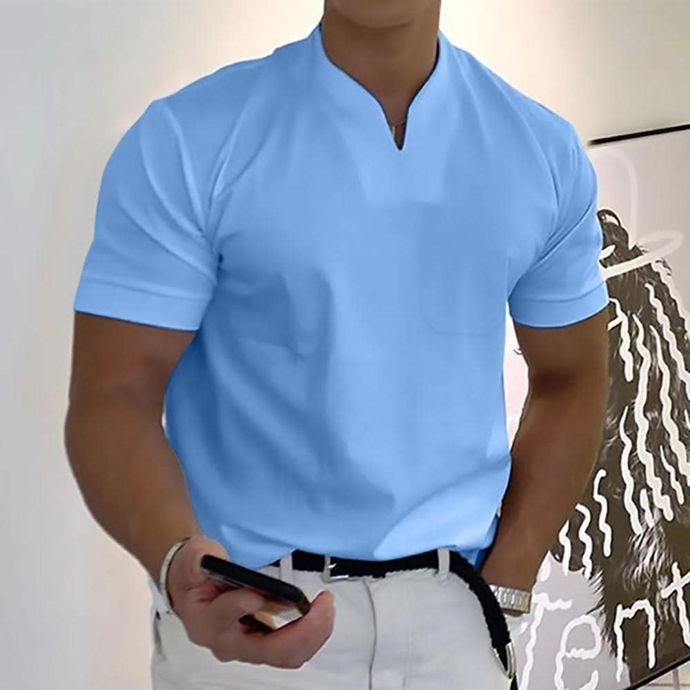 Dante Notch Neck Short Sleeve T-Shirt_11