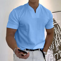 Dante Notch Neck Short Sleeve T-Shirt