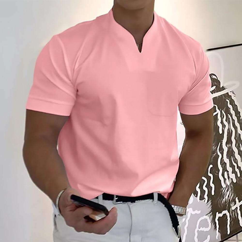 Dante Notch Neck Short Sleeve T-Shirt_5