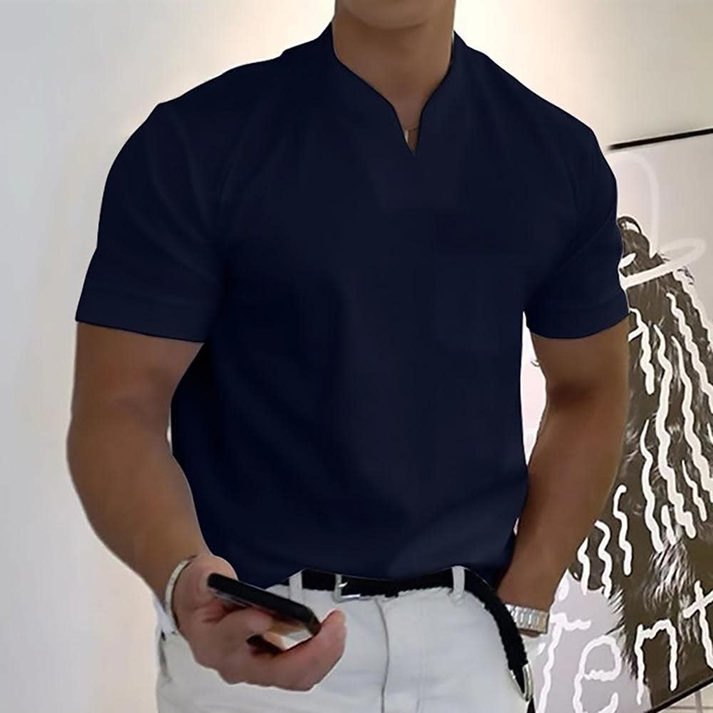 Dante Notch Neck Short Sleeve T-Shirt_7