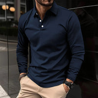 Dustin Classic Long Sleeve Polo Shirt