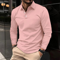 Dustin Classic Long Sleeve Polo Shirt