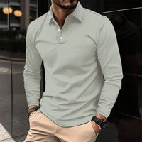 Dustin Classic Long Sleeve Polo Shirt