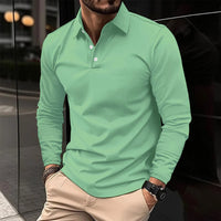 Dustin Classic Long Sleeve Polo Shirt
