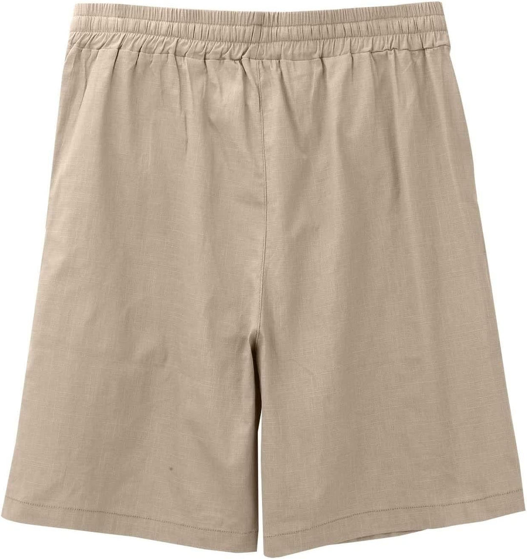 Conrad Slub Texture Drawstring Summer Shorts