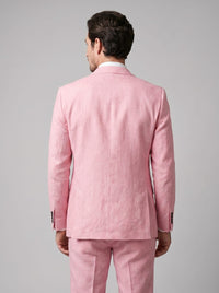 Asher Linen Blend Three Piece Suit