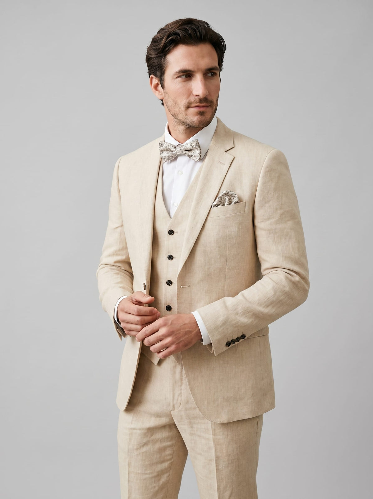 Asher Linen Blend Three Piece Suit_37