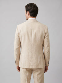 Asher Linen Blend Three Piece Suit