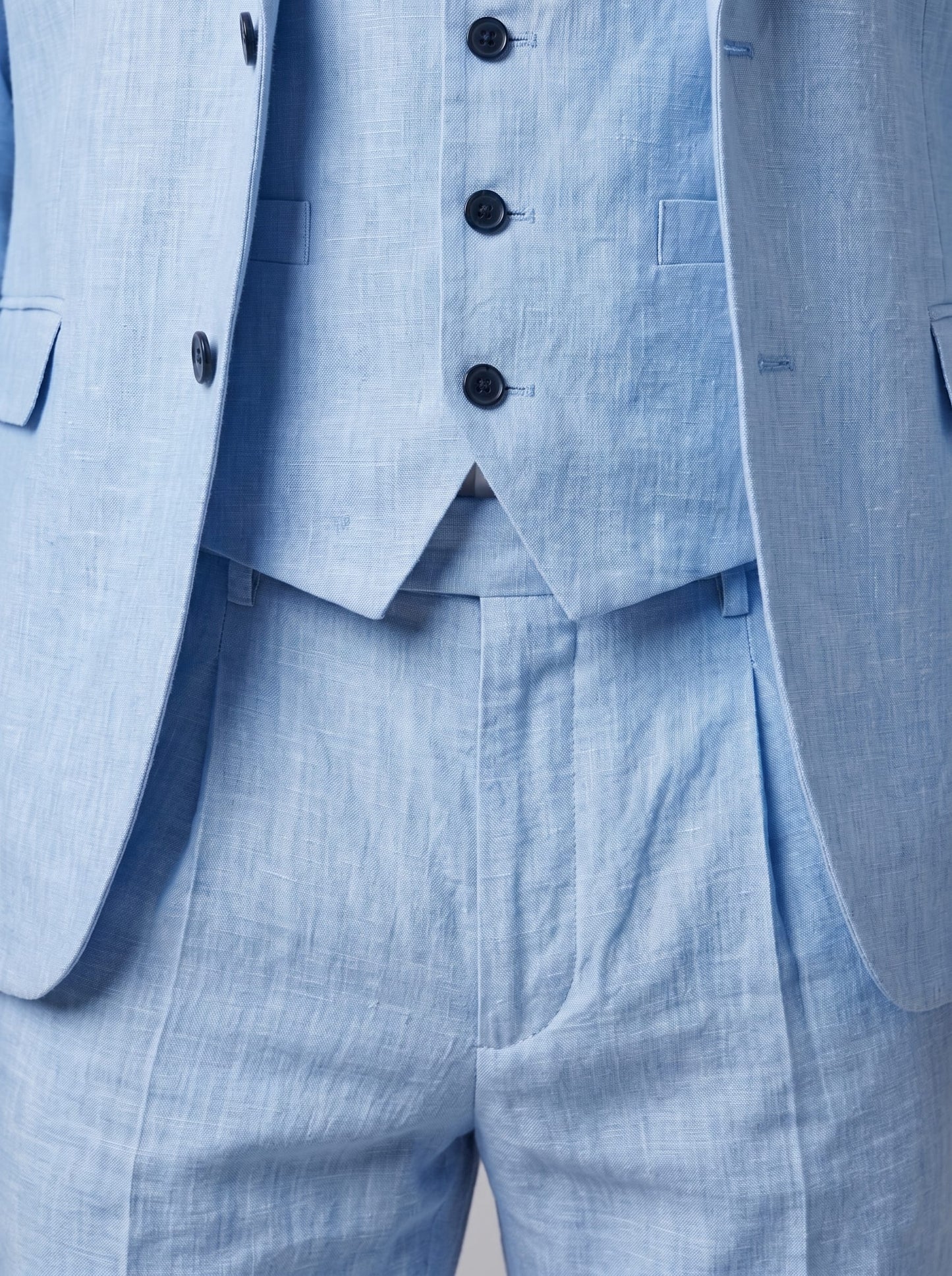 Asher Linen Blend Three Piece Suit_5