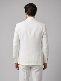 Asher Linen Blend Three Piece Suit