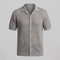 Griffin Open Knit Short Sleeve Shirt