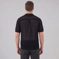 Griffin Open Knit Short Sleeve Shirt
