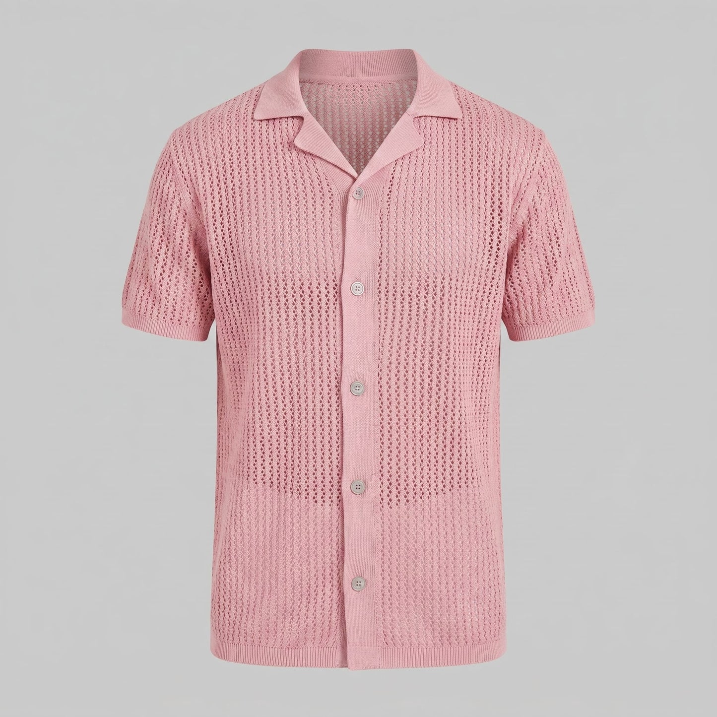 Griffin Open Knit Short Sleeve Shirt_20