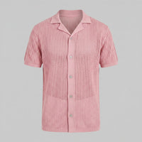 Griffin Open Knit Short Sleeve Shirt