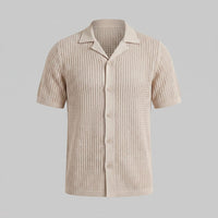 Griffin Open Knit Short Sleeve Shirt