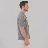 Griffin Open Knit Short Sleeve Shirt