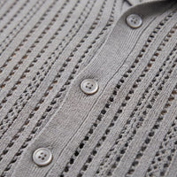 Griffin Open Knit Short Sleeve Shirt