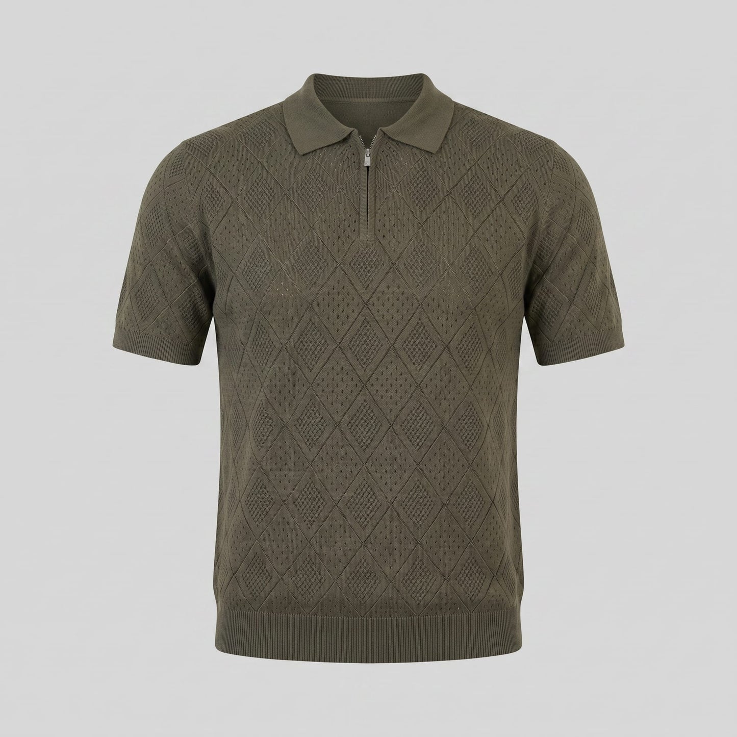 Porter Argyle Knit Quarter Zip Polo_15
