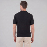 Porter Argyle Knit Quarter Zip Polo