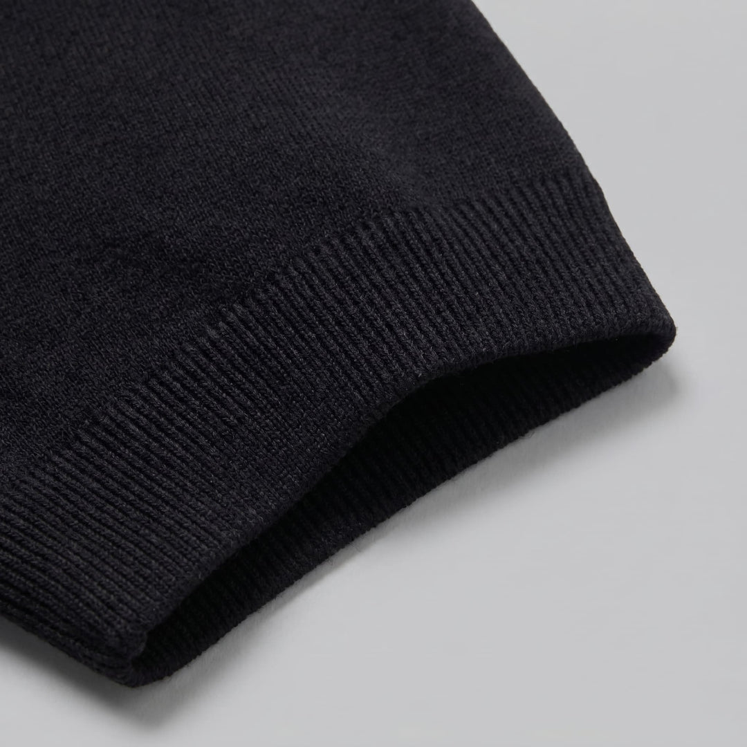 Porter Argyle Knit Quarter Zip Polo