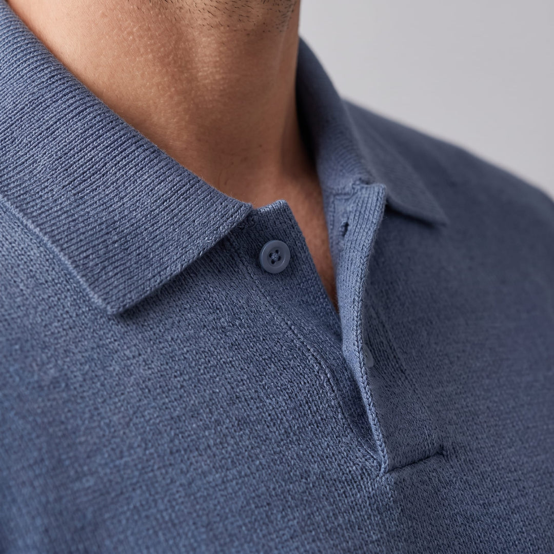 Drew Knit Polo Sweater