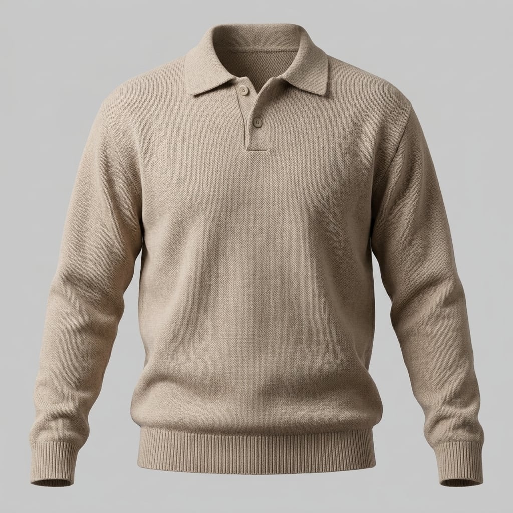 Drew Knit Polo Sweater