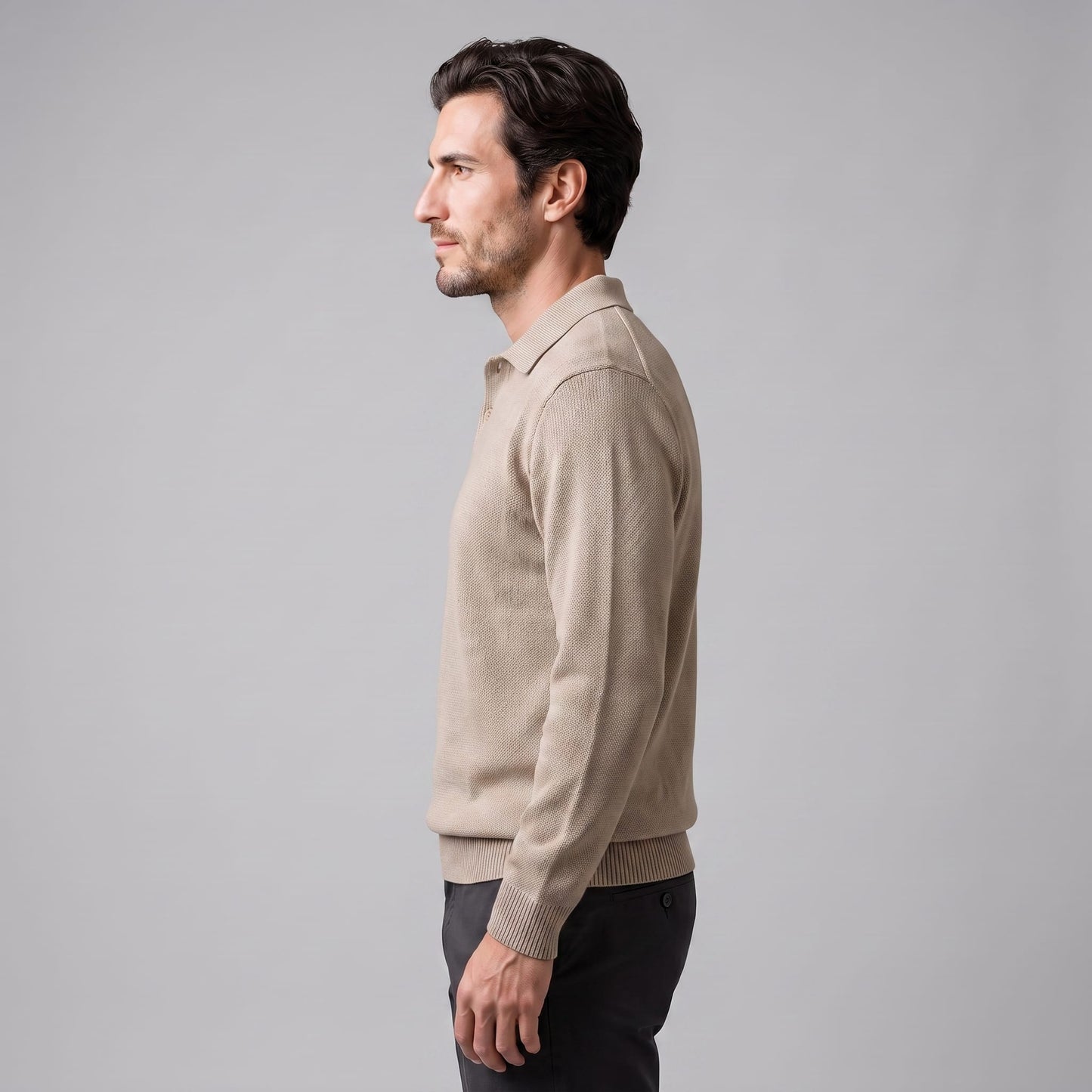 Drew Knit Polo Sweater_4