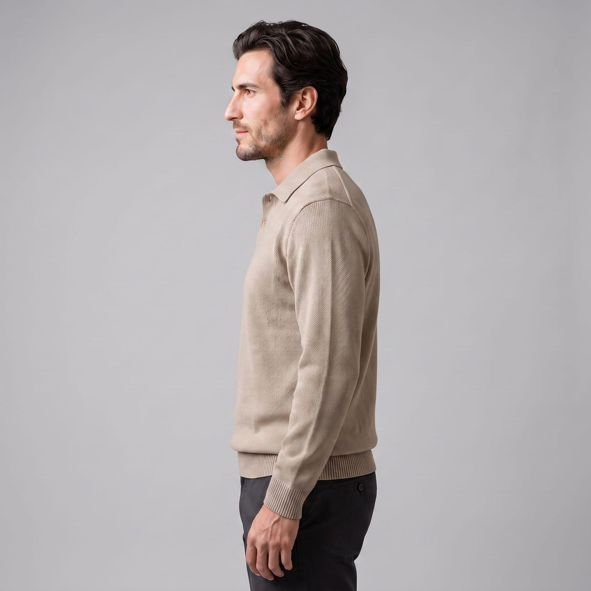 Drew Knit Polo Sweater