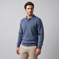 Drew Knit Polo Sweater