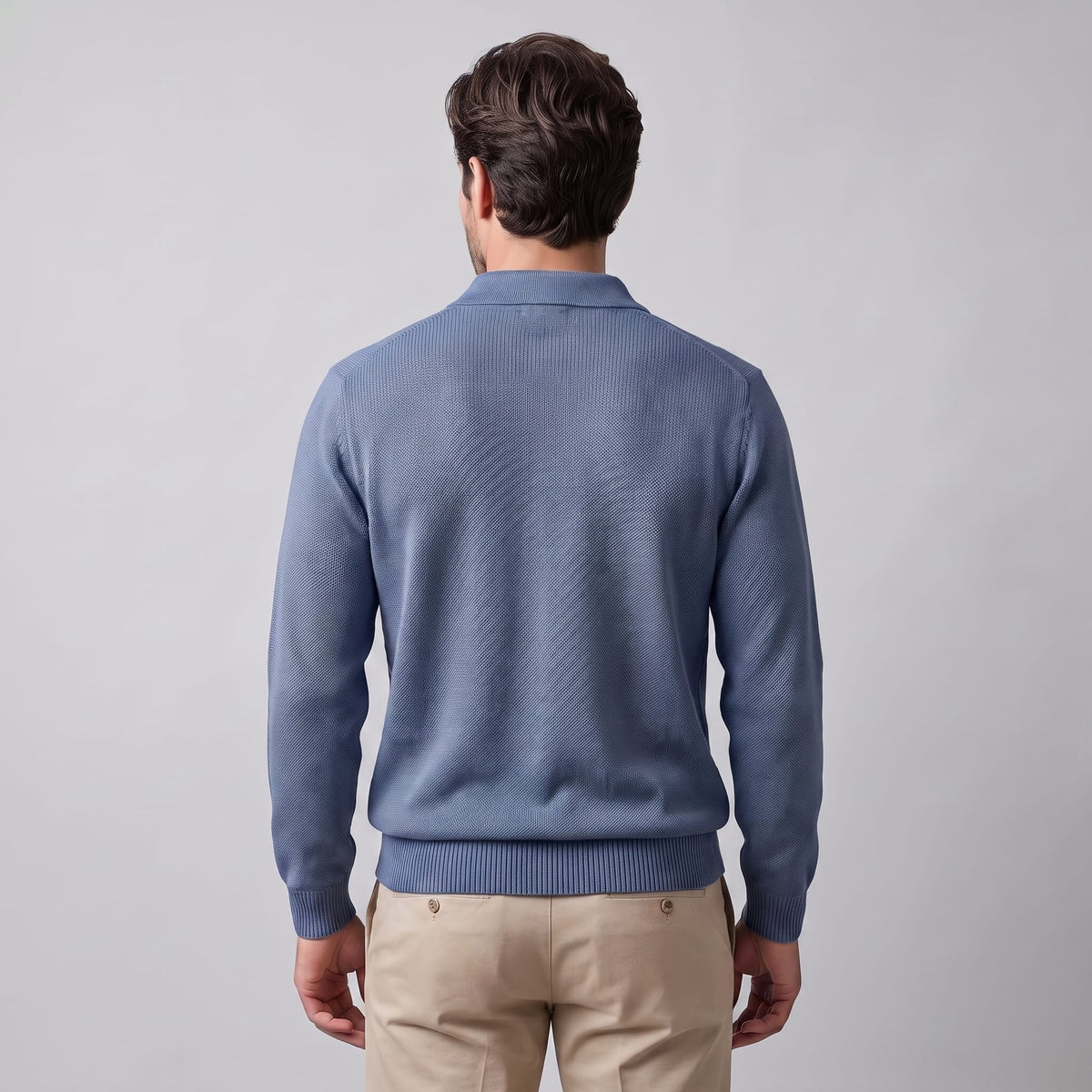 Drew Knit Polo Sweater