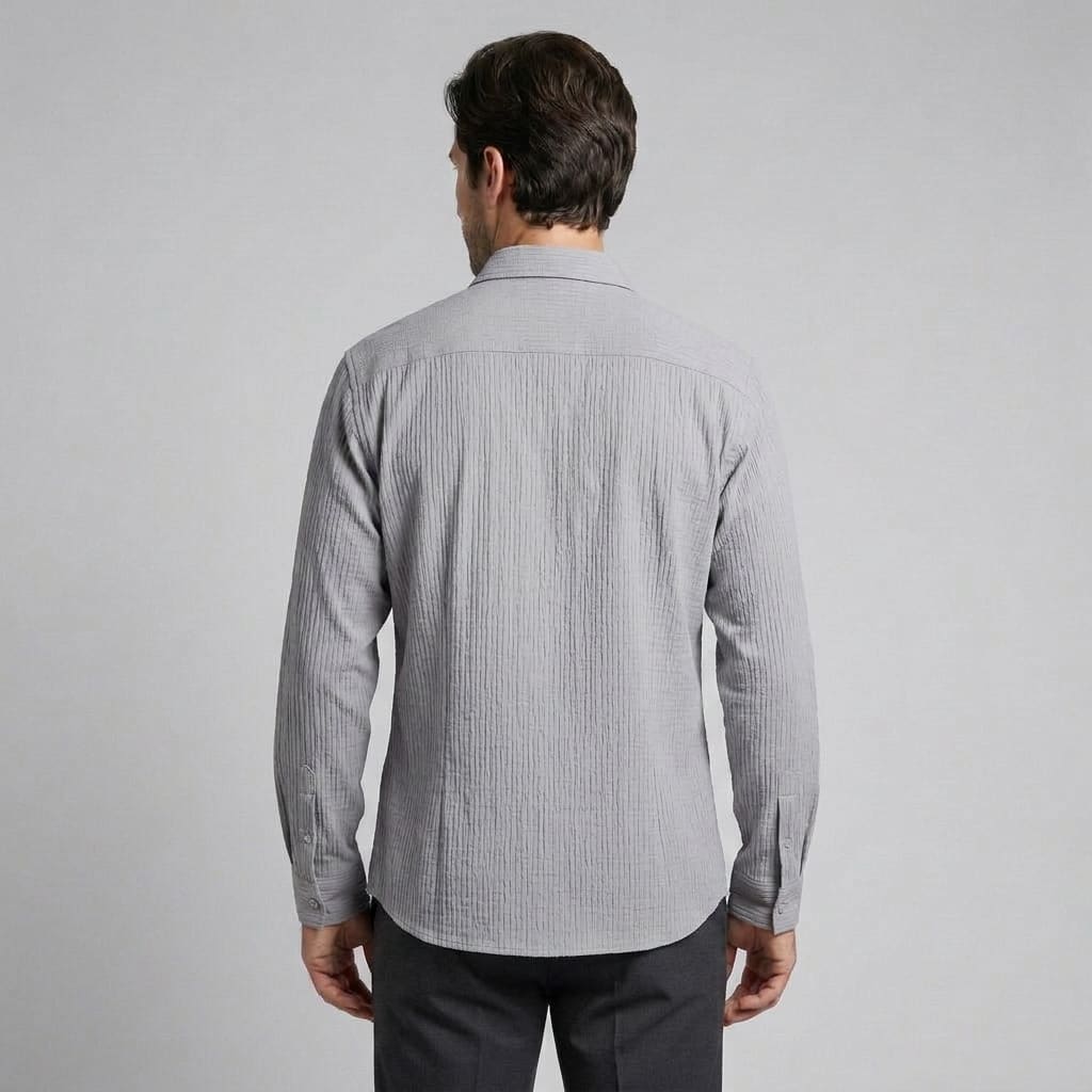 Gunner Oversized Textured Overshirt