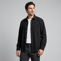 Gunner Oversized Textured Overshirt