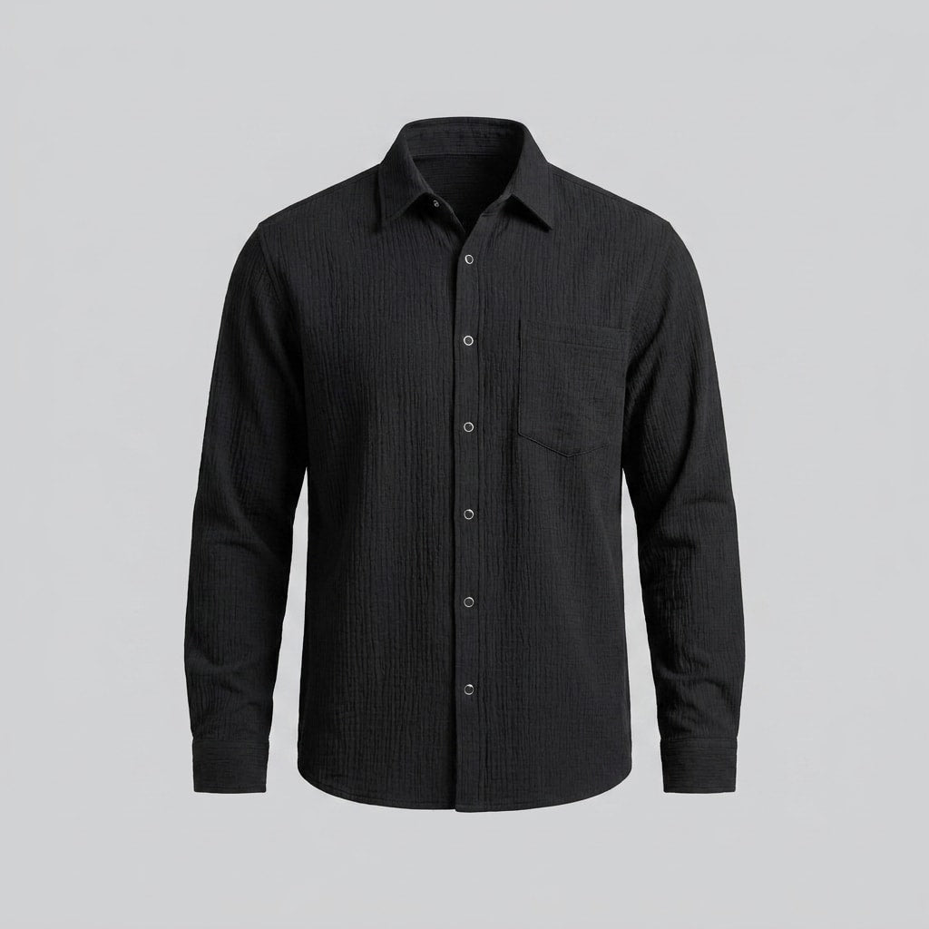 Gunner Oversized Textured Overshirt