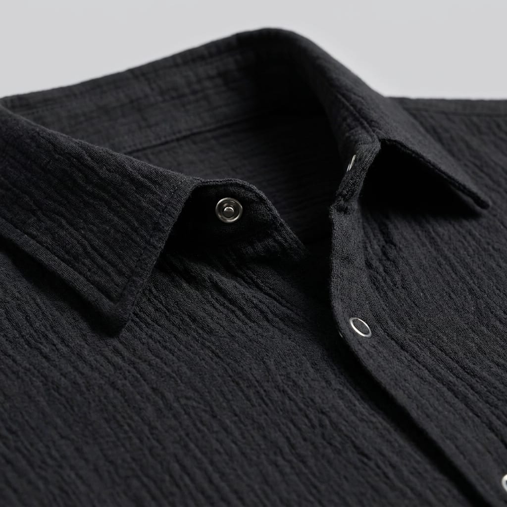 Gunner Oversized Textured Overshirt