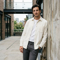 Gunner Oversized Textured Overshirt
