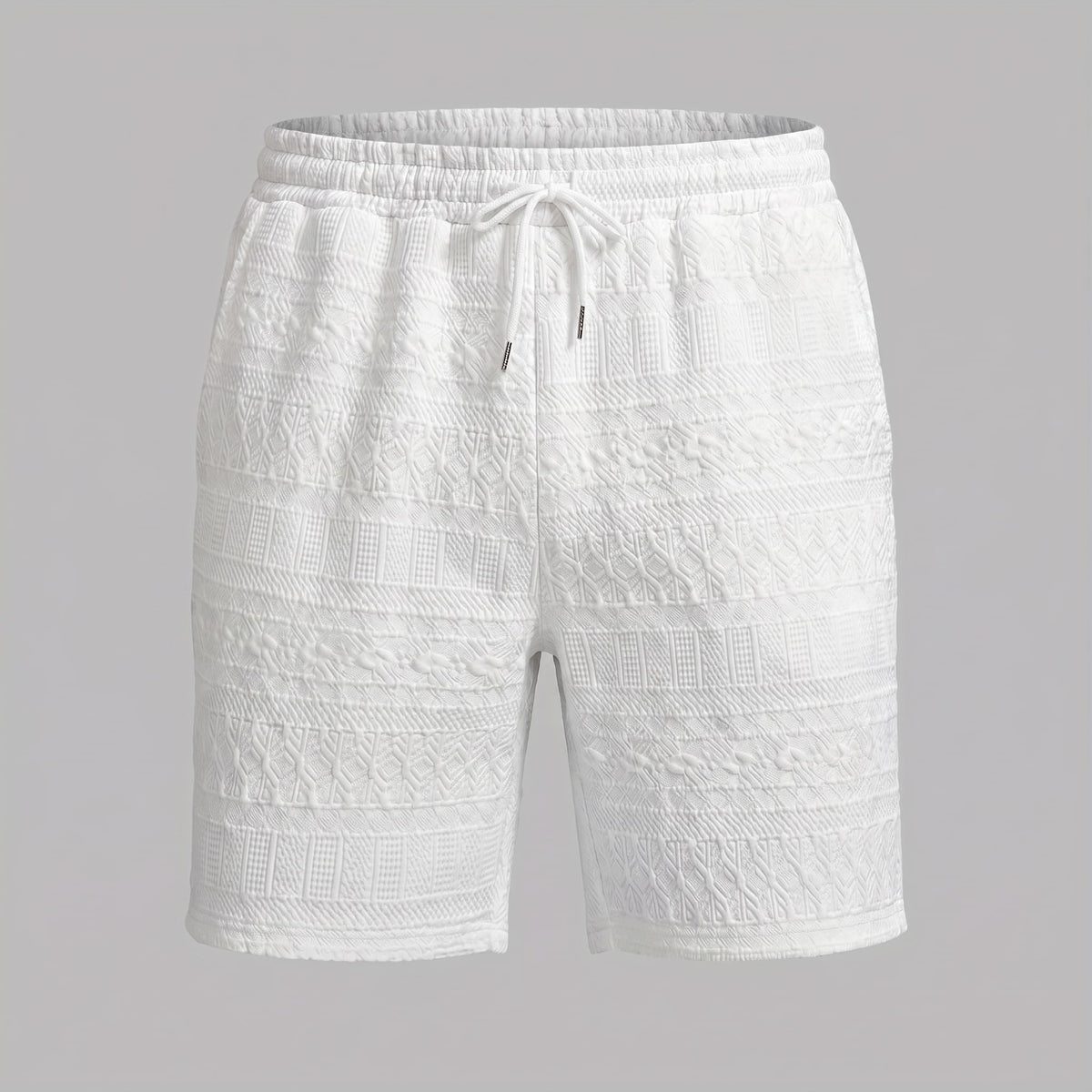 Covington Textured Drawstring Shorts