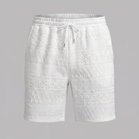Covington Textured Drawstring Shorts