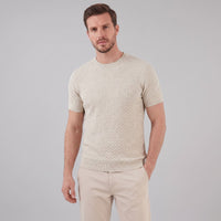Baxter Basket Weave Knit T-Shirt
