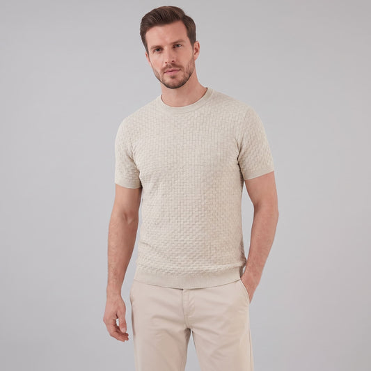Baxter Basket Weave Knit T-Shirt_1