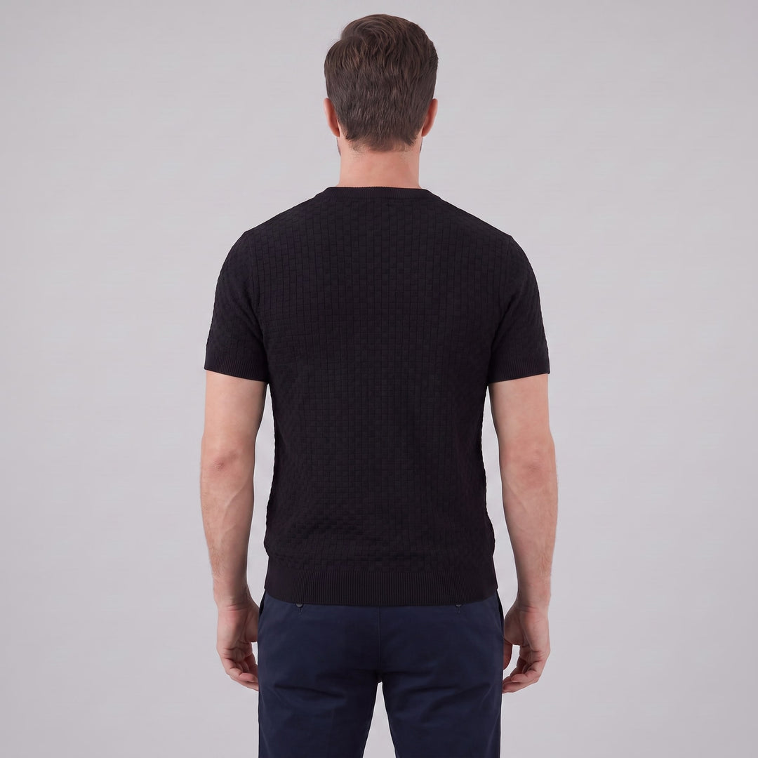 Baxter Basket Weave Knit T-Shirt