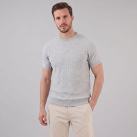 Baxter Basket Weave Knit T-Shirt