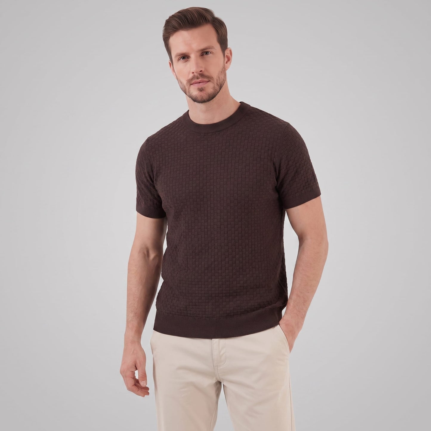 Baxter Basket Weave Knit T-Shirt_19