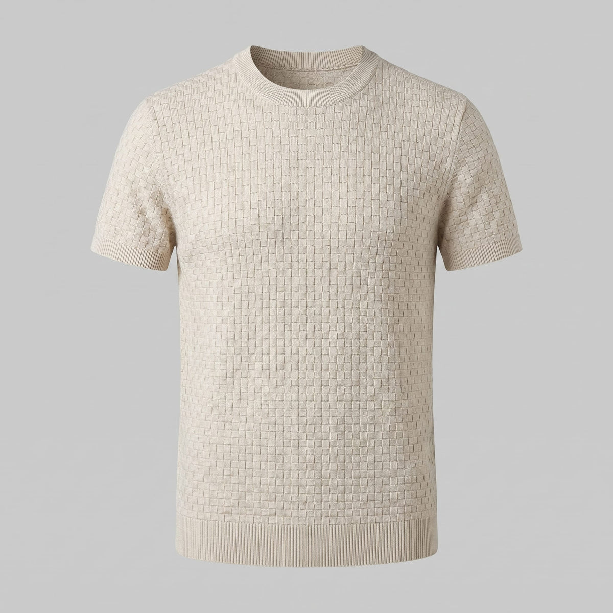 Baxter Basket Weave Knit T-Shirt