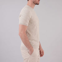 Baxter Basket Weave Knit T-Shirt