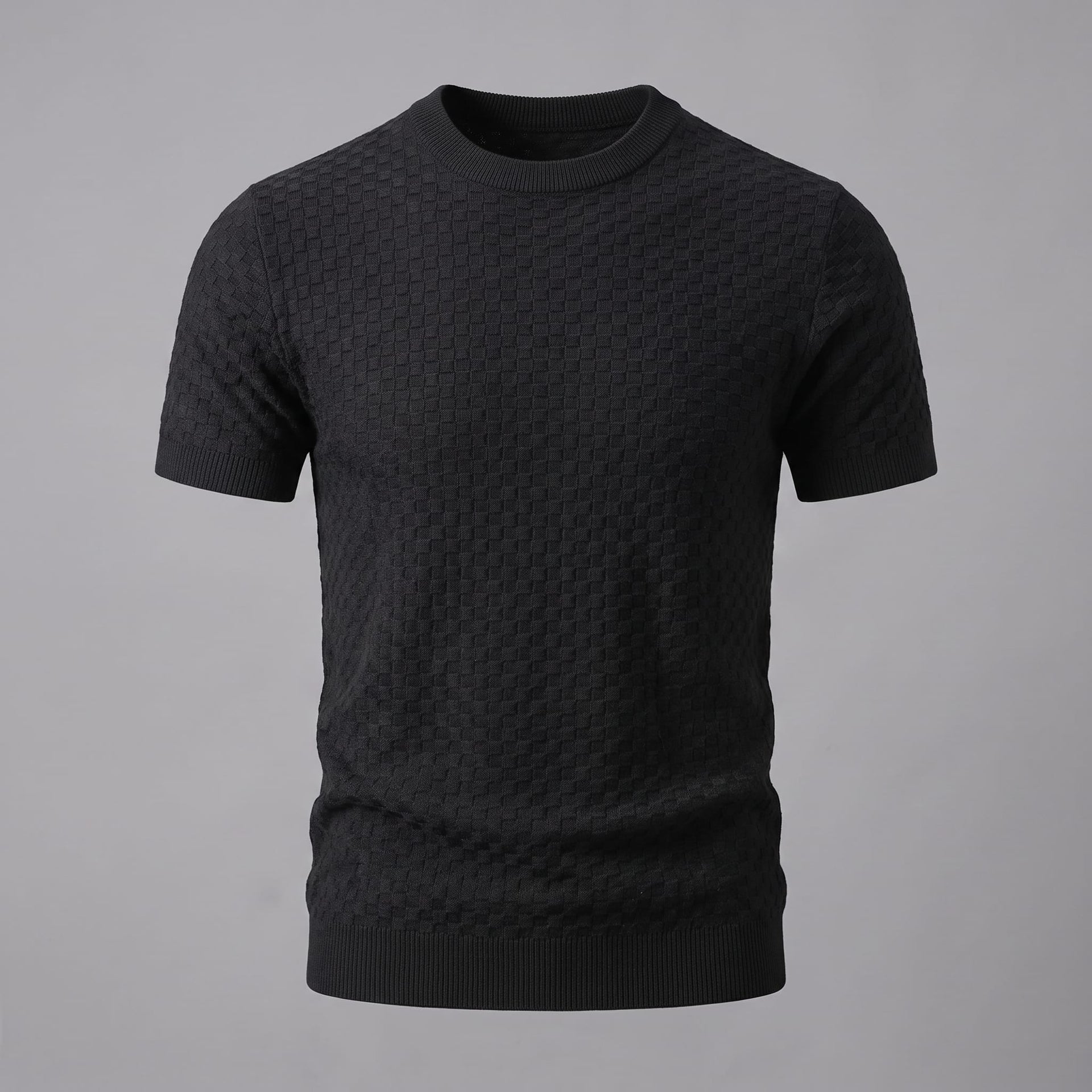 Baxter Basket Weave Knit T-Shirt