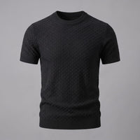 Baxter Basket Weave Knit T-Shirt